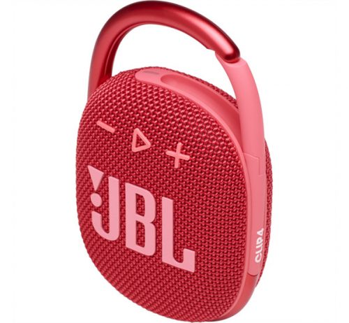 JBL Clip 4 hordozható bluetooth hangszóró, 5W, piros, JBLCLIP4RED