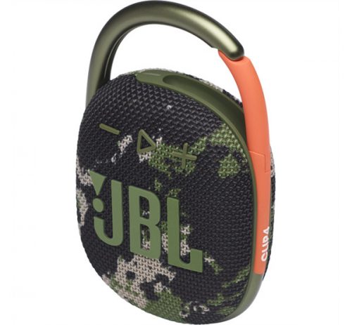 JBL Clip 4 hordozható bluetooth hangszóró, 5W, Squad, ( terepmintás ) JBLCLIP4SQUAD