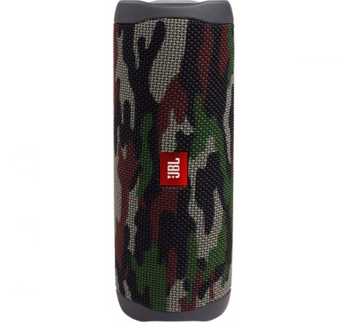 JBL Flip 5 hordozható bluetooth hangszóró / külső akkumulátor, 20W,Camouflage, JBLFLIP5SQUADAM