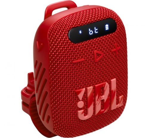 JBL Wind 3 hordozható bluetooth hangszóró, 5W, piros, JBLWIND3GRY