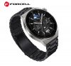 Forcell FS06 Samsung Watch 22mm fém szíj, fekete