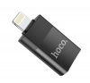 Hoco UA17 OTG adapter USB A- Lightning, fekete