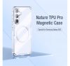 Nillkin Nature Pro Magnetic Samsung Galaxy A55 5G mágneses szilikon tok, átlátszó