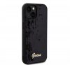 Guess Sequin Script Logo iPhone 15 Plus tok, fekete