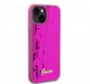 Guess Sequin Script Logo iPhone 13 tok, magenta