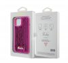 Guess Sequin Script Logo iPhone 13 tok, magenta