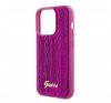 Guess Sequin Script Logo iPhone 15 tok, magenta