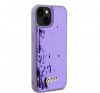 Guess Sequin Script Logo iPhone 13 tok, lila