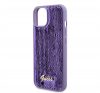 Guess Sequin Script Logo iPhone 13 tok, lila