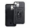 Forcell Slide Armor Xiaomi Redmi 13C szilikon tok, fekete