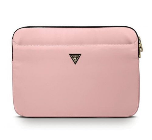 Guess Sleeve Nylon Triangle Logo, GUCS13NTMLLP 13" laptop tok, rózsaszín