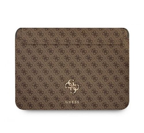 Guess Sleeve 4G Big Logo, GUCS13G4GFBR 13" laptop tok, barna