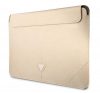 Guess Sleeve Saffiano Triangle Logo, GUCS16PSATLE 16" laptop tok, bézs