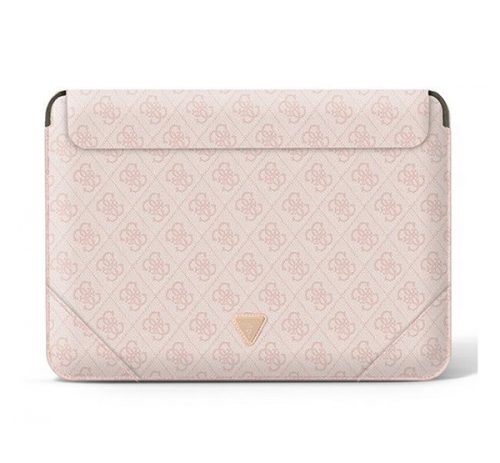 Guess Sleeve 4G Uptown Triangle Logo, GUCS14P4TP 14" laptop tok, rózsaszín