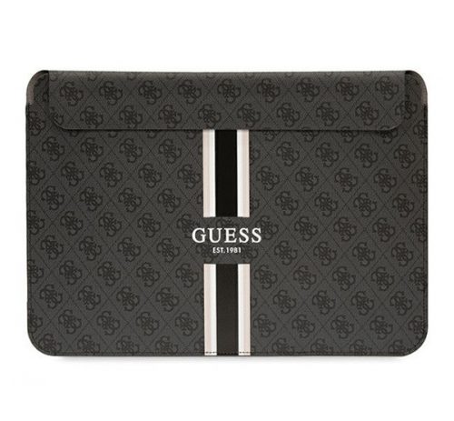 Guess Sleeve 4G Printed Stripes, GUCS16P4RPSK 16" laptop tok , fekete