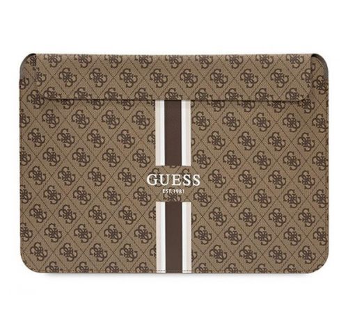 Guess Sleeve 4G Printed Stripes, GUCS14P4RPSW 14" laptop tok , barna 