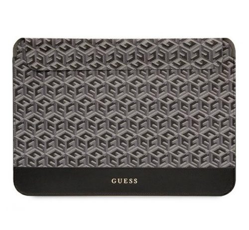 Guess Sleeve GCube Stripes, GUCS16HGCFSEK 16" laptop tok, fekete