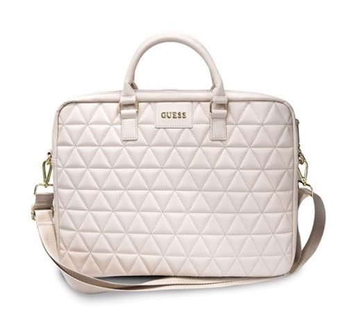 Guess Quilted GUCB15QLPK 16" tablet táska, rózsaszín 