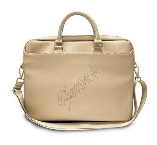 Guess Saffiano Script GUCB15PUSASLG 16" tablet táska, arany