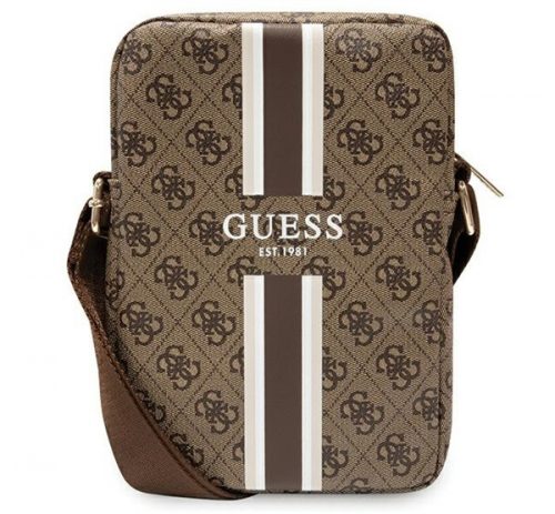 Guess 4G Stripes GUTB8P4RPSW 8" tablet táska, barna 