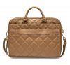 Guess Quilted 4G GUCB15ZPSQSSGW 16" tablet táska, barna 