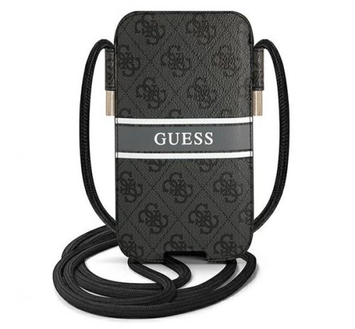 Guess 4G Stripe GUPHL4GDGR 6,7" telefontartó táska, szürke 