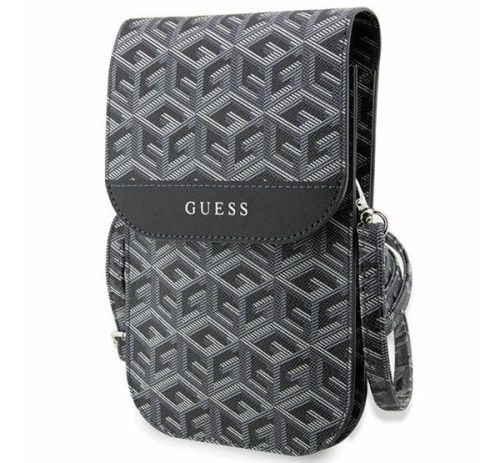 Guess GCube Stripe GUWBHGCFSEK kis táska, fekete 