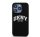 DKNY Liquid Silicone Arch Logo Apple iPhone 15 Pro Magsafe tok, fekete