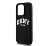 DKNY Liquid Silicone Arch Logo Apple iPhone 15 Pro Magsafe tok, fekete