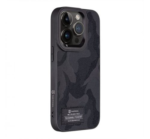 Tactical Camo Troop Apple Iphone 14 Pro hátlap tok, fekete