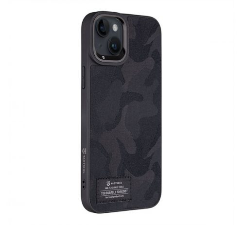 Tactical Camo Troop Apple iPhone 14 Plus hátlap tok, fekete