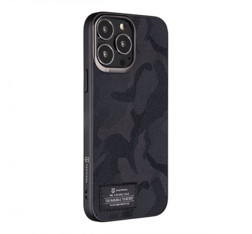 Tactical Camo Troop Apple iPhone 13 Pro Max hátlap tok, fekete