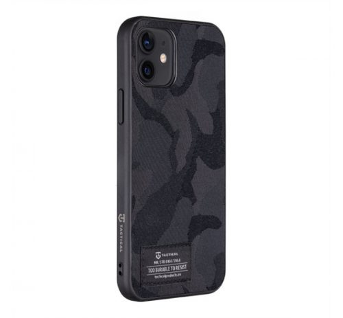 Tactical Camo Troop Apple Iphone 12/12 Pro hátlap tok, fekete