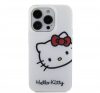 Hello Kitty IML Head Logo Apple iPhone 15 Pro hátlap tok, fehér