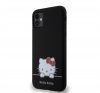 Hello Kitty Liquid Silicone Daydreaming Logo Apple iPhone 11 hátlap tok, fekete