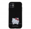 Hello Kitty Liquid Silicone Daydreaming Logo Apple iPhone 11 hátlap tok, fekete