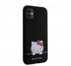 Hello Kitty Liquid Silicone Daydreaming Logo Apple iPhone 11 hátlap tok, fekete