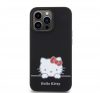 Hello Kitty Liquid Silicone Daydreaming Logo Apple iPhone 13 Pro hátlap tok, fekete