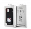 Hello Kitty Liquid Silicone Daydreaming Logo Apple iPhone 15 hátlap tok, fekete