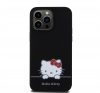 Hello Kitty Liquid Silicone Daydreaming Logo Apple iPhone 15 Pro Max hátlap tok, fekete