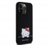 Hello Kitty Liquid Silicone Daydreaming Logo Apple iPhone 15 Pro Max hátlap tok, fekete