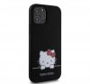 Hello Kitty Liquid Silicone Daydreaming Logo Apple iPhone 12/12 Pro hátlap tok, fekete