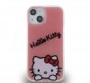 Hello Kitty IML Daydreaming Logo Apple iPhone 13 hátlap tok, rózsaszín