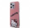 Hello Kitty IML Daydreaming Logo Apple iPhone 15 Pro Max hátlap tok, rózsaszín