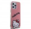 Hello Kitty IML Daydreaming Logo Apple iPhone 15 Pro Max hátlap tok, rózsaszín