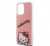 Hello Kitty IML Daydreaming Logo Apple iPhone 15 Pro Max hátlap tok, rózsaszín