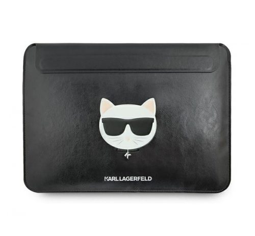 Karl Lagerfeld Sleeve Choupette Head KLCS14CHBK 14" laptop tok, fekete