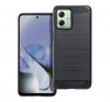 Forcell Carbon Motorola G54 szilikon tok, fekete