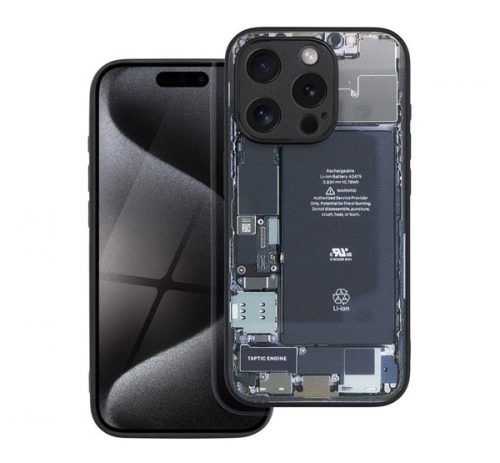 Tech iPhone 12 Pro szilikon hátlap tok, szürke