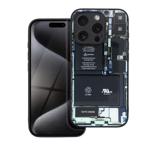 Tech iPhone 11 szilikon hátlap tok, fekete